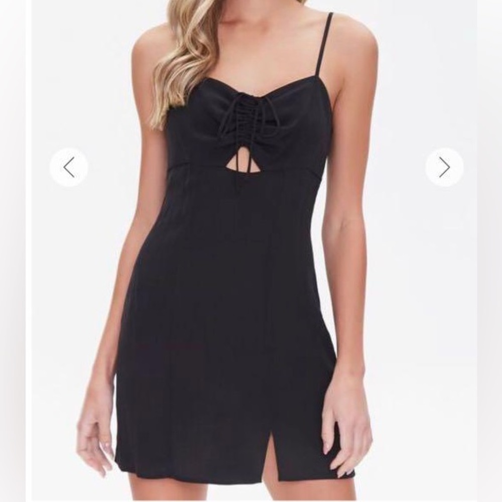 Black Spaghetti Strap Dress